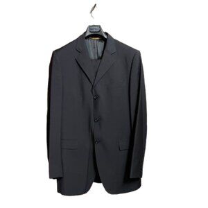 Men's Dolce and Gabbana Black Suit.  Size: EU52. Made in Italy.